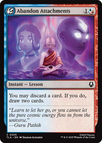 Abandon Attachments (Avatar: The Last Airbender) Near Mint