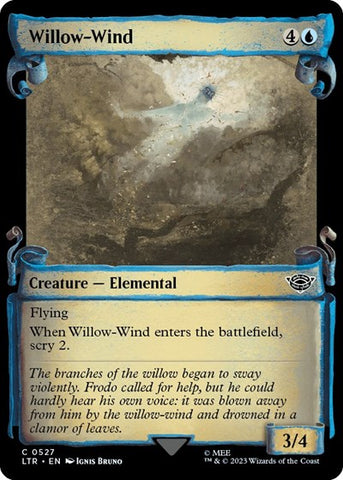 Willow-Wind (Showcase Scrolls) (Universes Beyond: The Lord of the Rings: Tales of Middle-earth) Near Mint Foil
