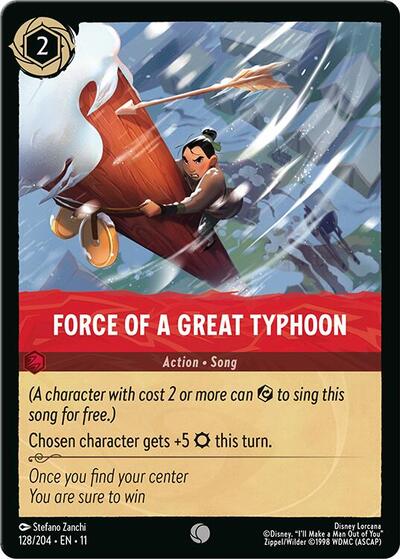 Force of a Great Typhoon (Winterspell) Near Mint