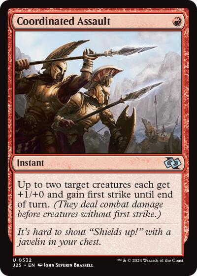 Coordinated Assault (Foundations Jumpstart) Near Mint