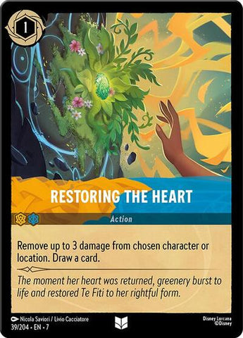 Restoring the Heart (Archazia's Island) Near Mint