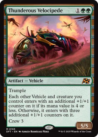 Thunderous Velocipede (Aetherdrift) Near Mint