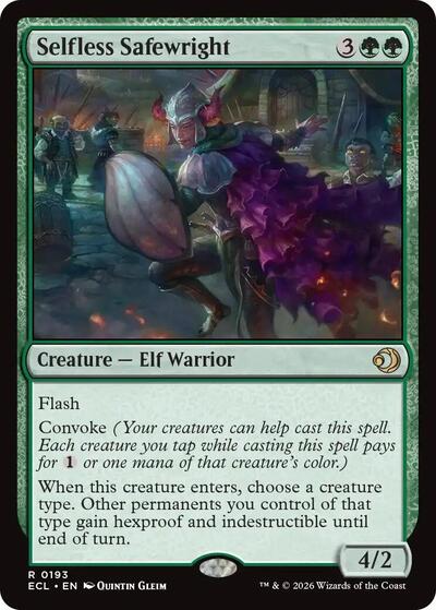 Selfless Safewright (Lorwyn Eclipsed) Near Mint