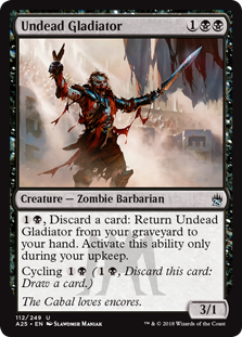 Undead Gladiator (Masters 25) Near Mint