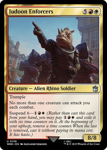 Judoon Enforcers (Universes Beyond: Doctor Who) Near Mint