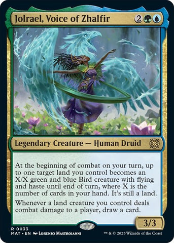 Jolrael, Voice of Zhalfir (March of the Machine: The Aftermath) Near Mint