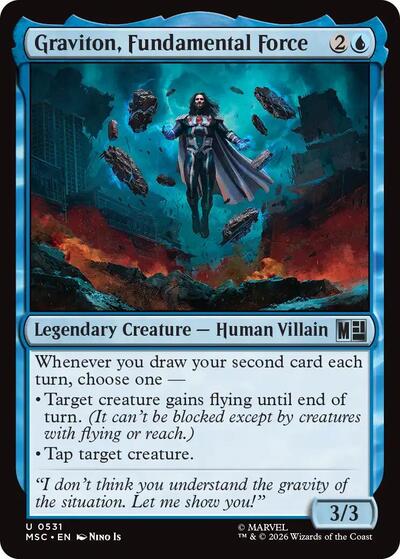 Graviton, Fundamental Force (Commander: Marvel Super Heroes) Near Mint Foil
