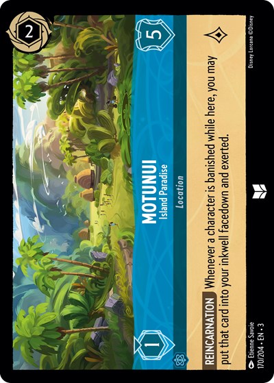 Motunui - Island Paradise (Into the Inklands) Near Mint