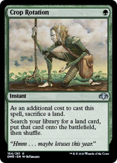 Crop Rotation (Dominaria Remastered) Near Mint Foil