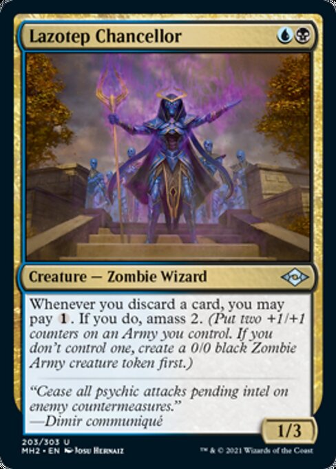 Lazotep Chancellor (Modern Horizons 2) Light Play Foil