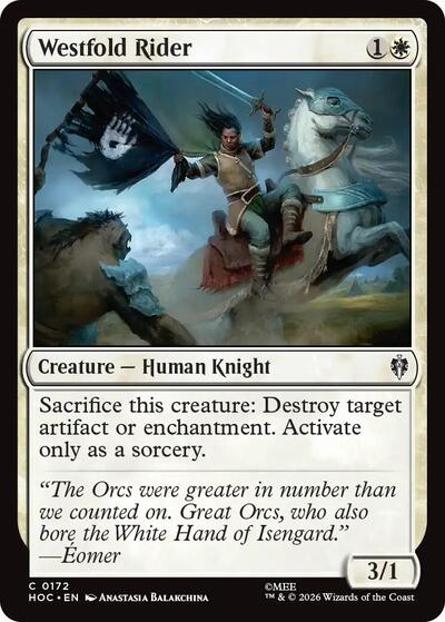 Westfold Rider (The Hobbit: Eternal-Legal) Near Mint