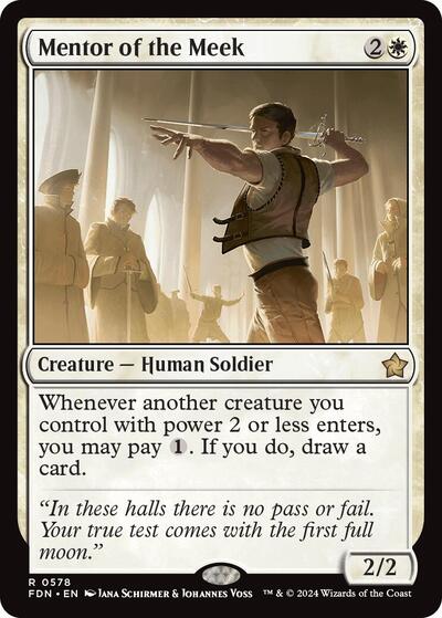 Mentor of the Meek (Foundations) Near Mint