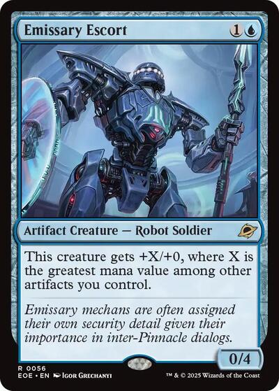 Emissary Escort (Edge of Eternities) Near Mint Foil