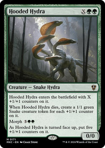 Hooded Hydra (Commander: Murders at Karlov Manor) Near Mint