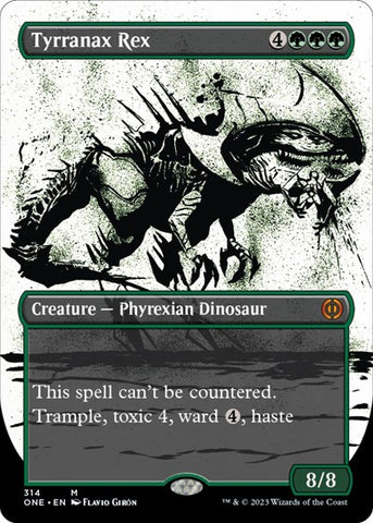 Tyrranax Rex (Showcase) (Phyrexia: All Will Be One) Near Mint