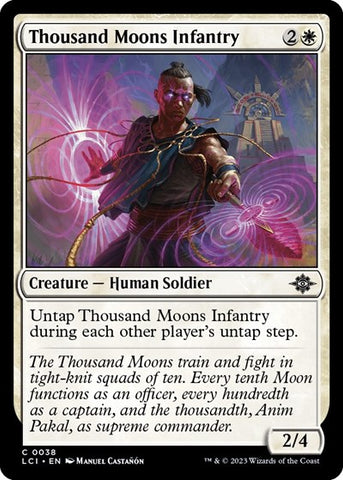 Thousand Moons Infantry (The Lost Caverns of Ixalan) Near Mint Foil