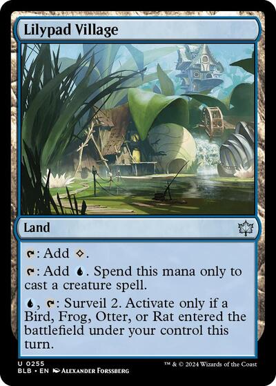 Lilypad Village (Bloomburrow) Near Mint