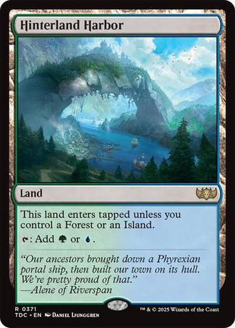 Hinterland Harbor (Commander: Tarkir: Dragonstorm) Near Mint