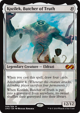 Kozilek, Butcher of Truth (Ultimate Masters) Near Mint Foil