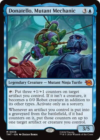 Donatello, Mutant Mechanic (Teenage Mutant Ninja Turtles) Near Mint