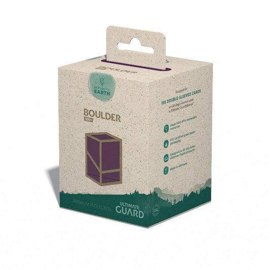 Return to Earth Boulder 100+ Deck Case - Purple