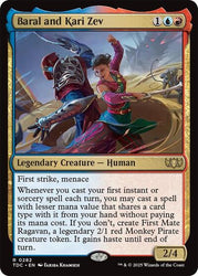 Baral and Kari Zev (Commander: Tarkir: Dragonstorm) Near Mint