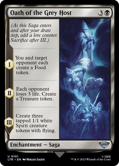 Oath of the Grey Host (Universes Beyond: The Lord of the Rings: Tales of Middle-earth) Near Mint