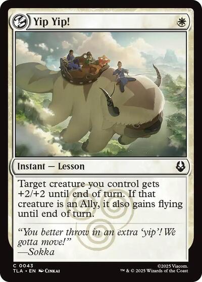 Yip Yip! (Avatar: The Last Airbender) Near Mint Foil