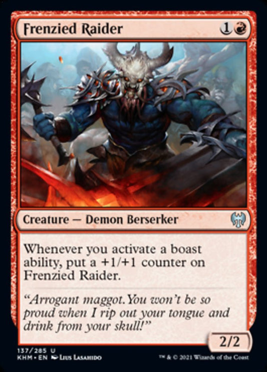 Frenzied Raider (Kaldheim) Near Mint Foil