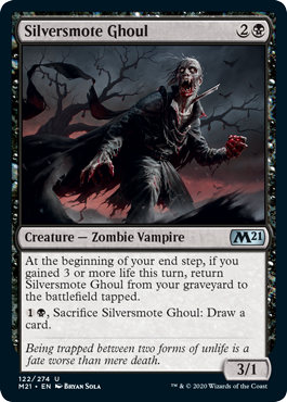 Silversmote Ghoul (Magic 2021 Core Set) Near Mint Foil