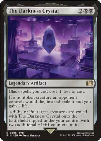 The Darkness Crystal (Universes Beyond: FINAL FANTASY) Near Mint Foil