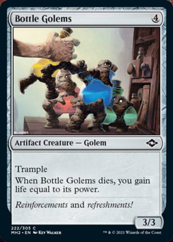 Bottle Golems (Modern Horizons 2) Near Mint Foil