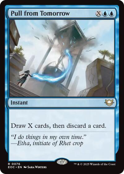 Pull from Tomorrow (Commander: Edge of Eternities) Near Mint