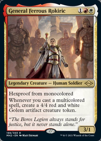 General Ferrous Rokiric (Modern Horizons 2) Near Mint Foil