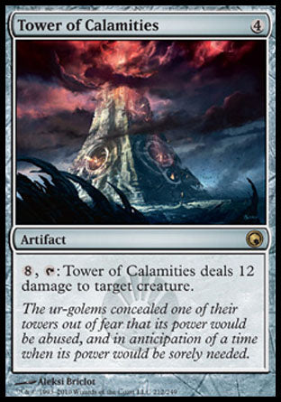 Tower of Calamities (Scars of Mirrodin) Medium Play