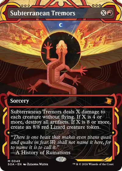 Subterranean Tremors (Secrets of Strixhaven: Mystical Archive) Near Mint