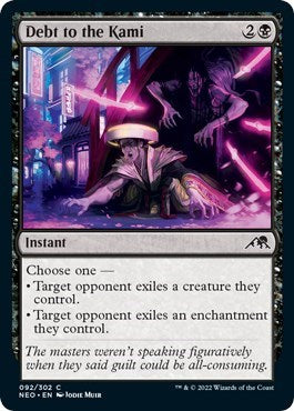 Debt to the Kami (Kamigawa: Neon Dynasty) Near Mint Foil