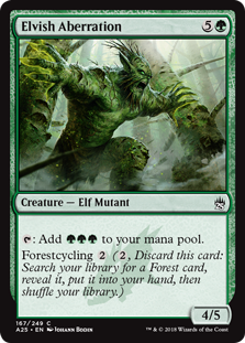 Elvish Aberration (Masters 25) Near Mint