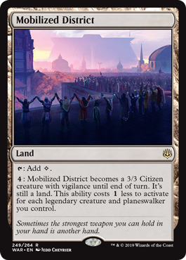 Mobilized District (War of the Spark) Near Mint