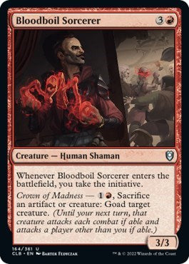 Bloodboil Sorcerer (Commander Legends: Battle for Baldur's Gate) Near Mint