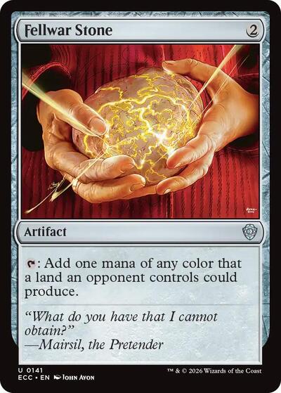 Fellwar Stone (Commander: Lorwyn Eclipsed) Near Mint