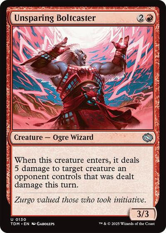 Unsparing Boltcaster (Tarkir: Dragonstorm) Near Mint