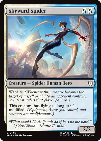 Skyward Spider (Marvel's Spider-Man) Near Mint Foil