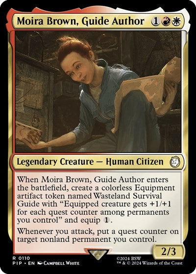 Moira Brown, Guide Author (Universes Beyond: Fallout) Near Mint