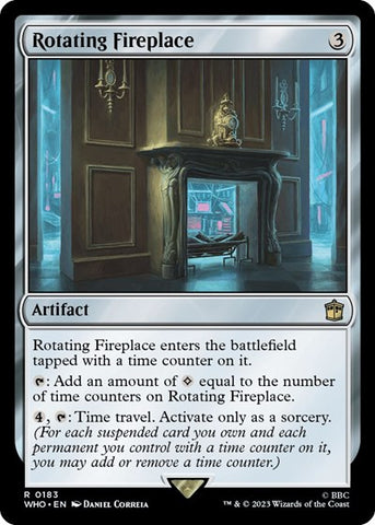Rotating Fireplace (Universes Beyond: Doctor Who) Near Mint