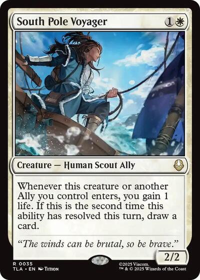 South Pole Voyager (Avatar: The Last Airbender) Near Mint Foil