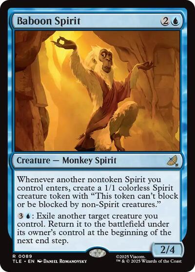 Baboon Spirit (Avatar: The Last Airbender: Eternal-Legal) Near Mint Foil