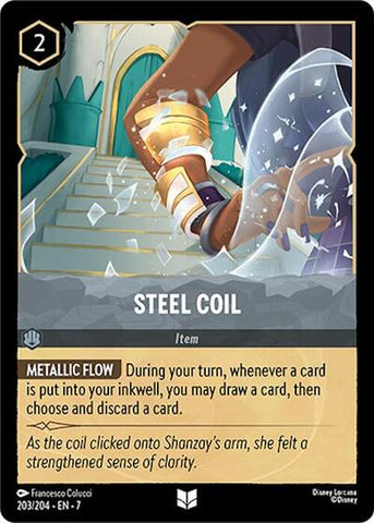 Steel Coil (Archazia's Island) Near Mint