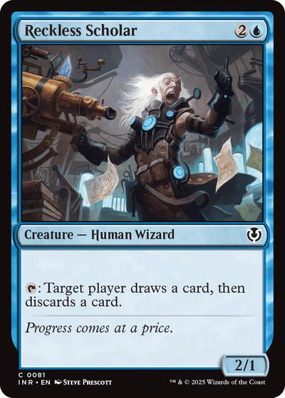 Reckless Scholar (Innistrad Remastered) Near Mint Foil