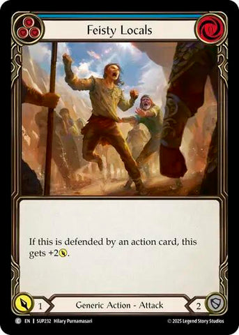 Feisty Locals (Blue) (Super Slam) Near Mint